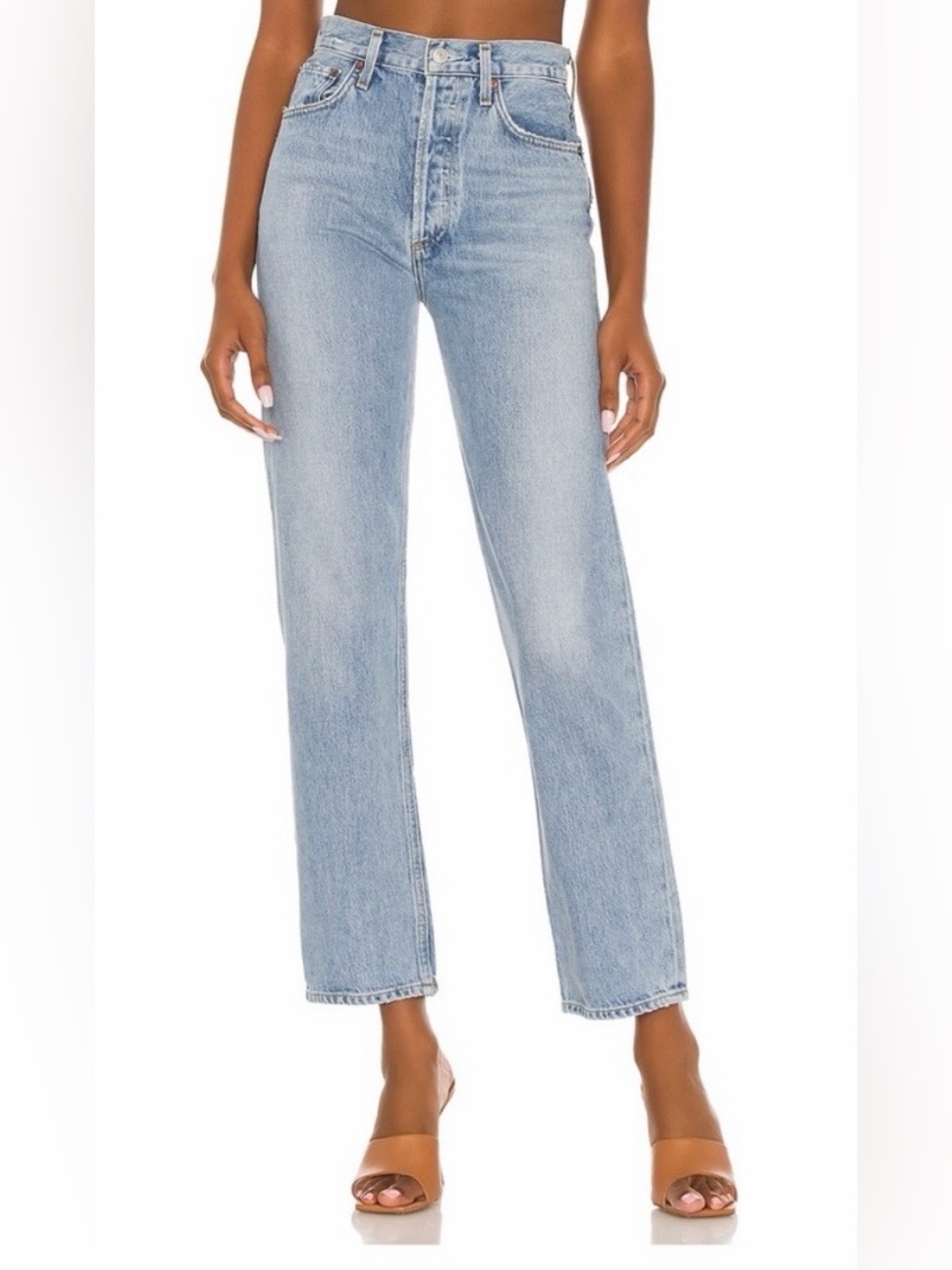 AGOLDE 90s Pinch Waist Jean in Soundwave size 27